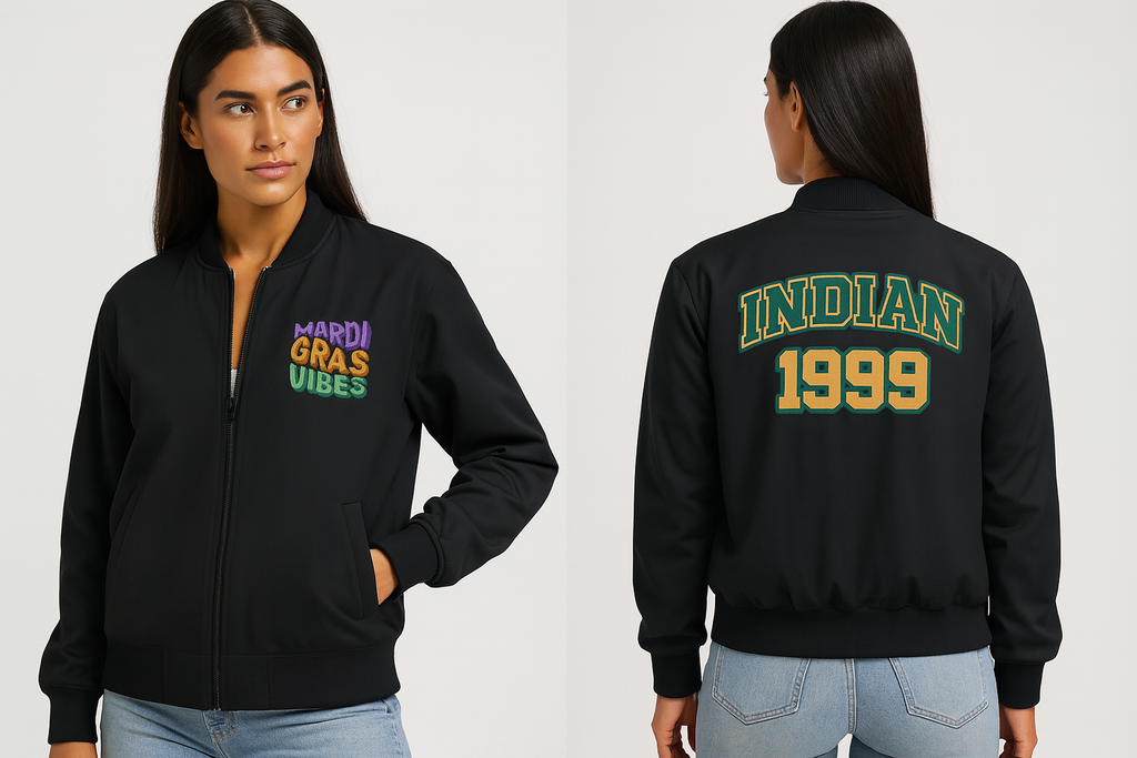 Mardi Gras Heritage Bomber jacket