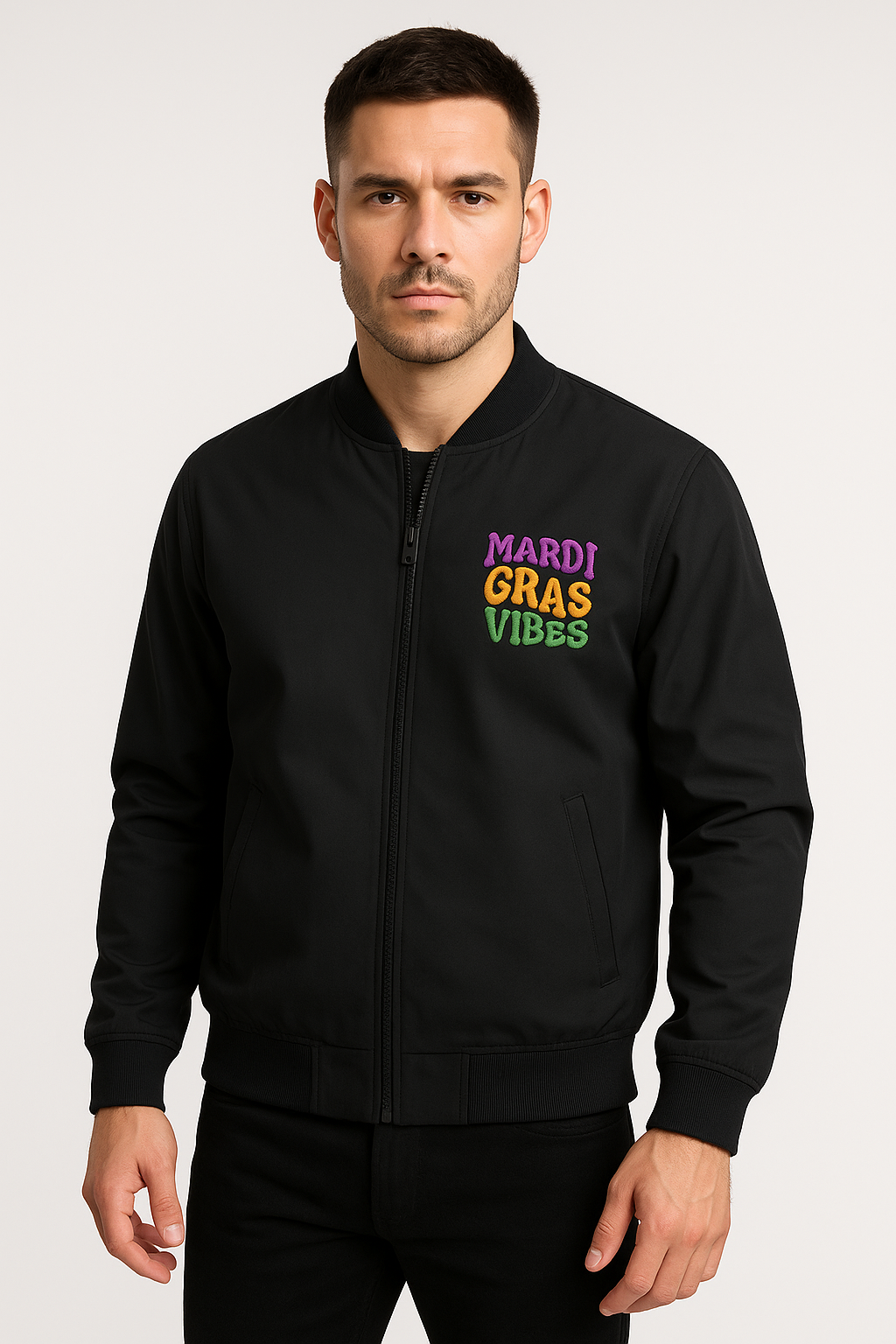 Mardi Gras Heritage Bomber jacket