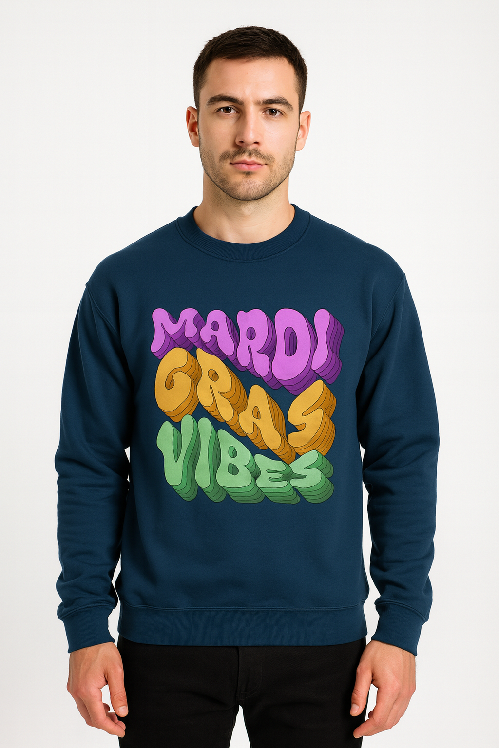 Mardi Gras Vibes Sweatshirt