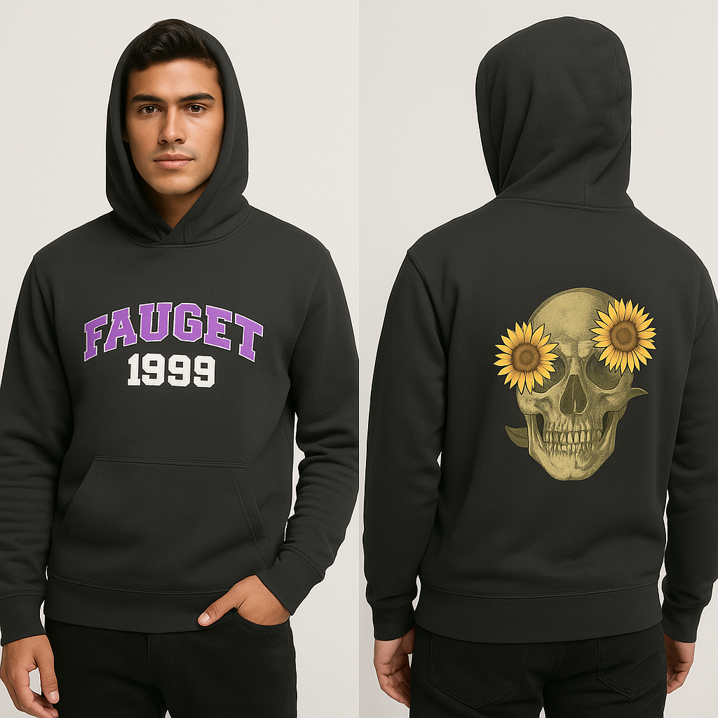 Fauget 19999 Skull Hoodie