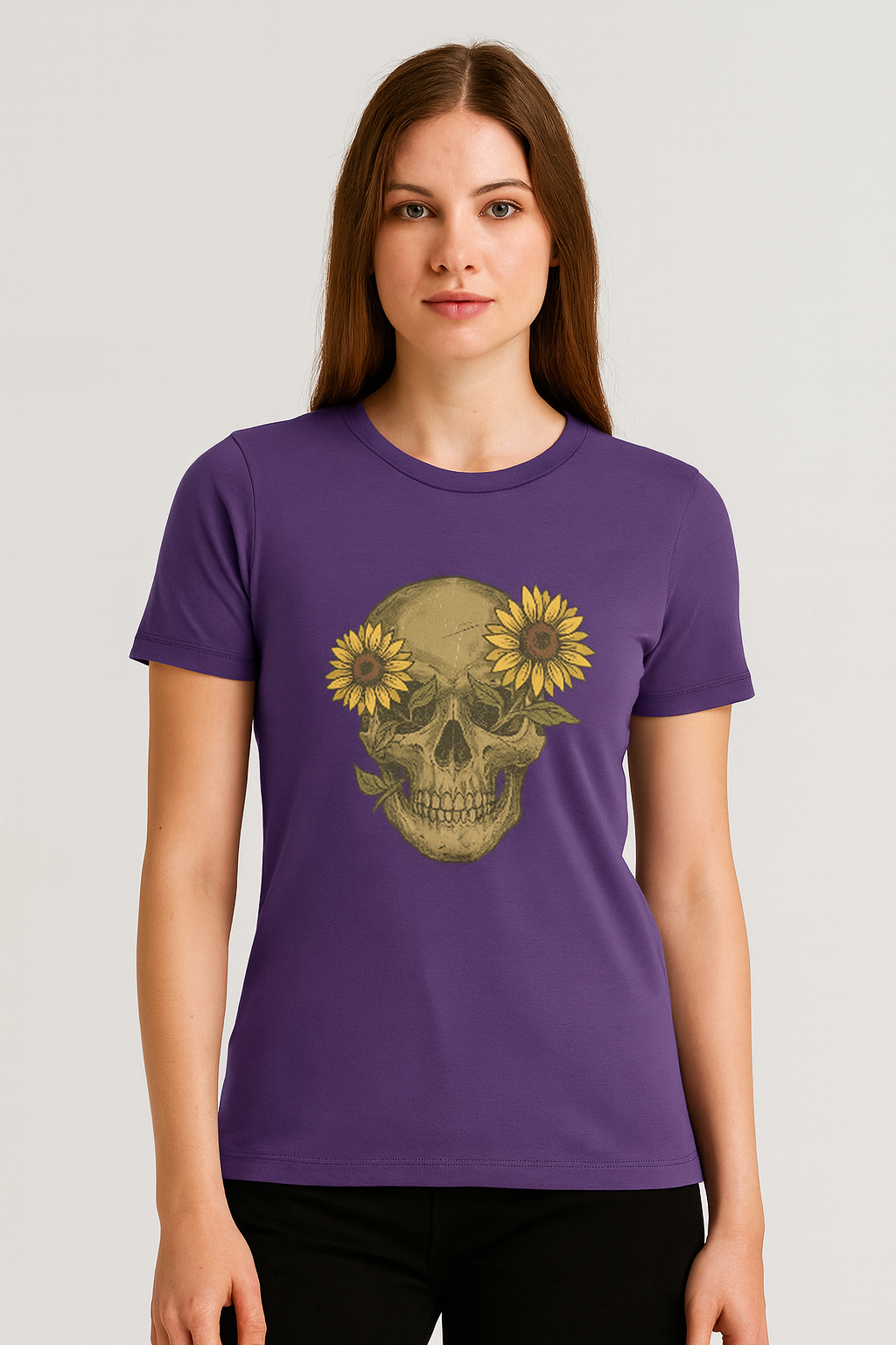 Trendy Skull T shirt