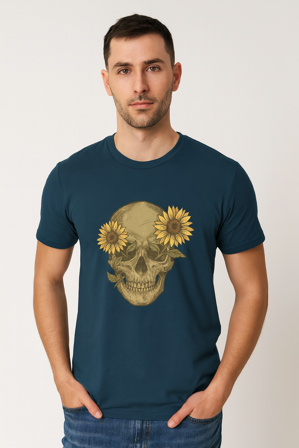 Trendy Skull T shirt